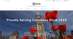 Desktop Screenshot of ccja-acjp.ca